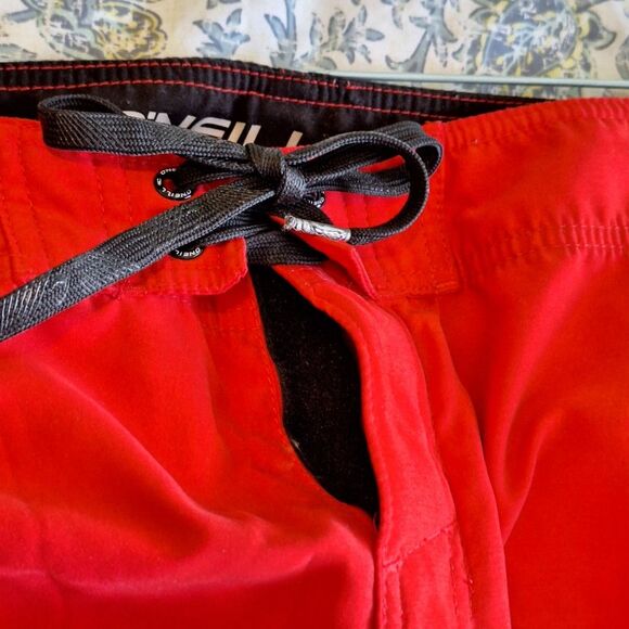 O'NEILL 38" W 21" Outseam ULTRASUEDE SWIM BOARDSHORTS WITH TIE 10" INSEAM XXL - Picture 7 of 12
